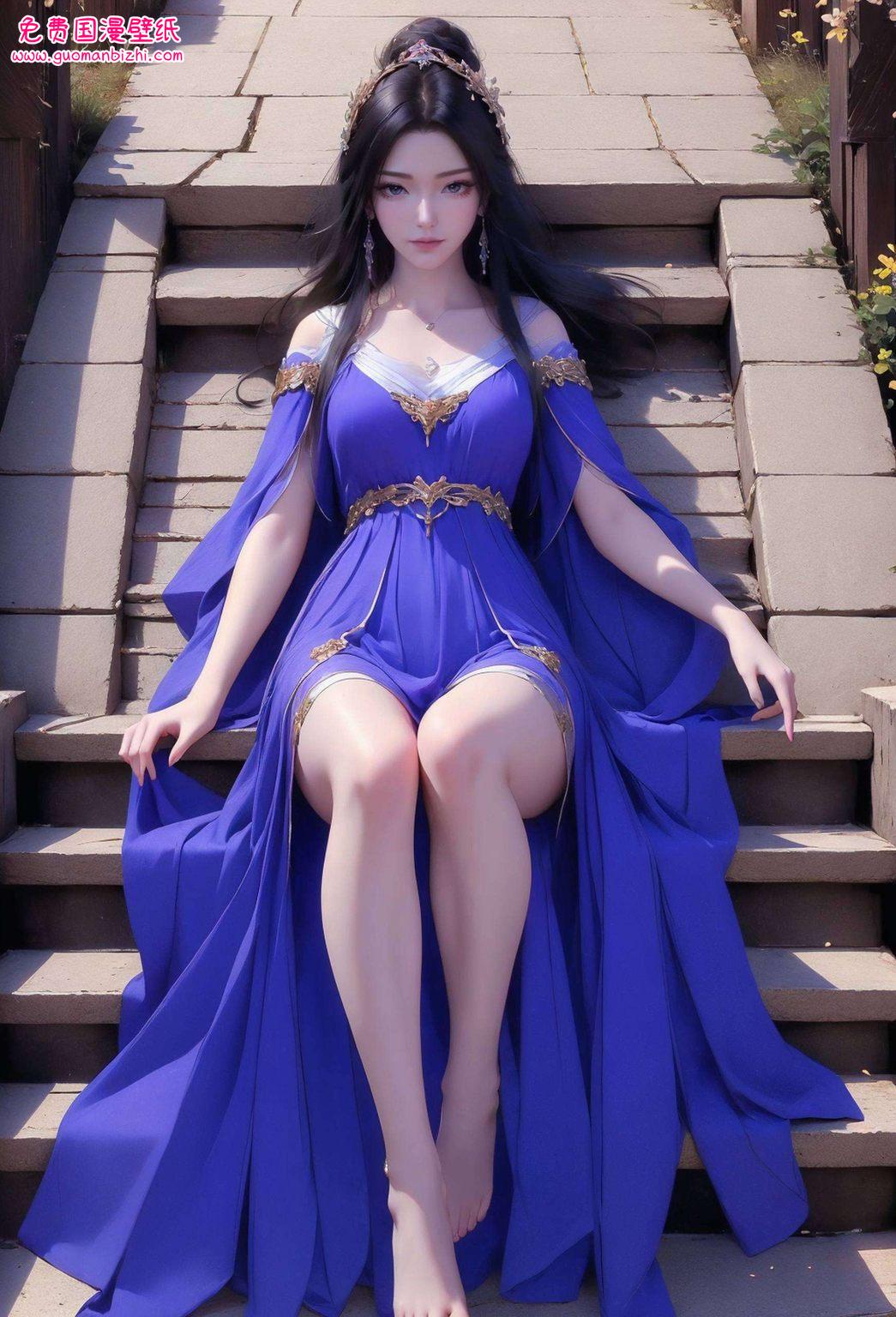 国漫紫灵高清壁纸4k——AI图片壁纸免费秀，PC 1920×1080壁纸精选集