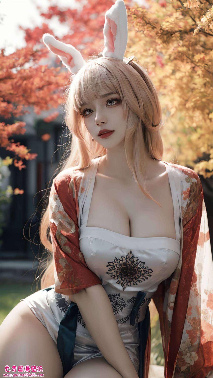 精美二次元，王者荣耀公孙离诱惑，IPad炫彩壁纸集锦