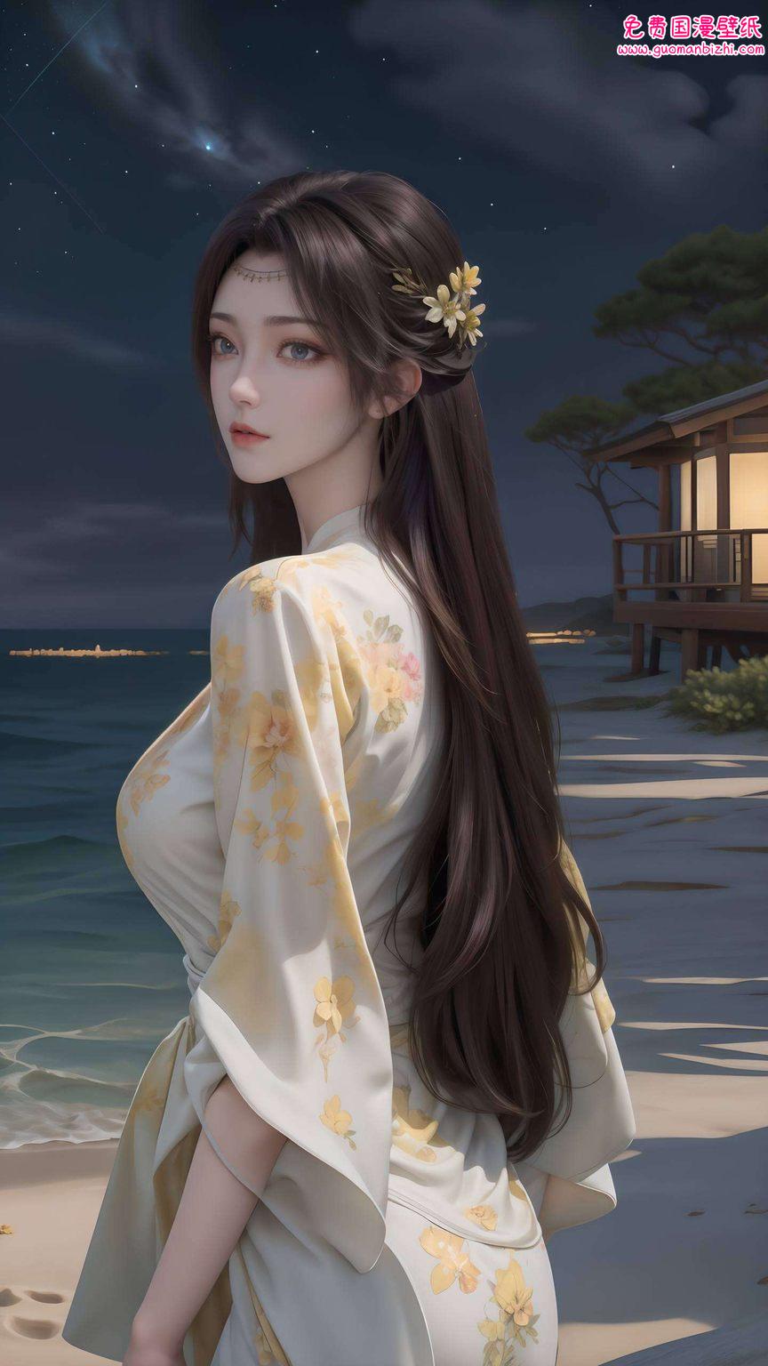 云韵全身动漫，女生壁纸免费包，苹果背景图片盛宴