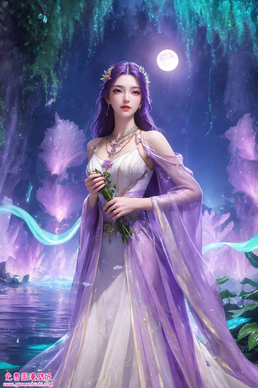 神图壁纸AI国漫云曦，特别免费壁纸分享，装饰手机桌面新篇章。