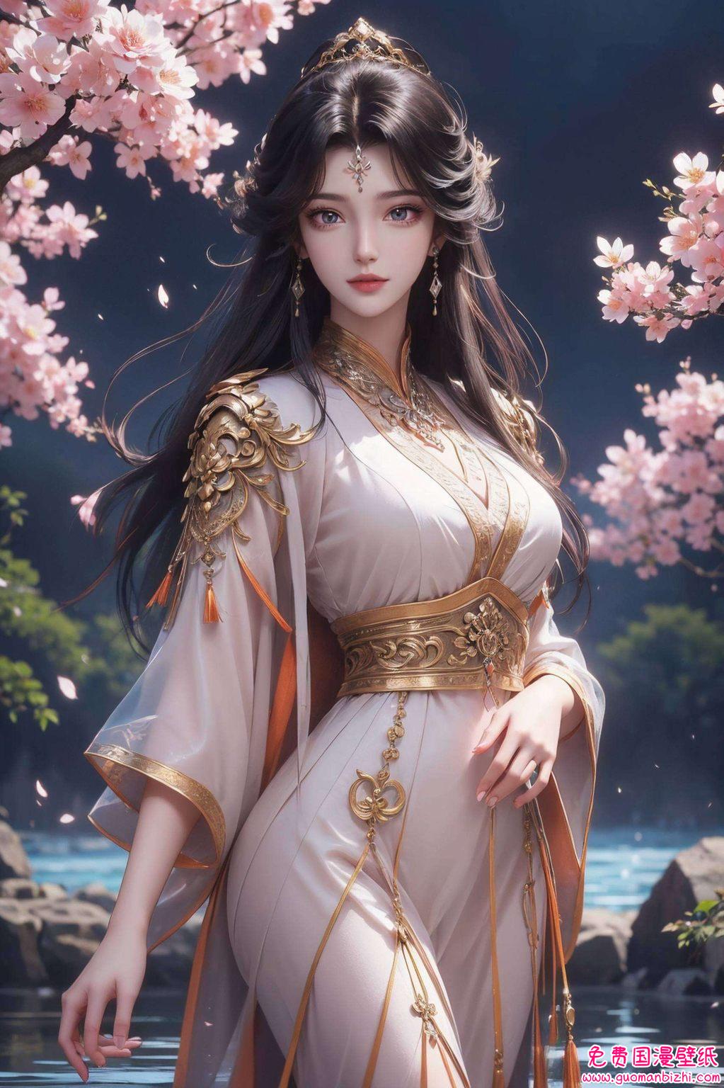 AI绘画AIGC仙逆周紫虹，_ipad最美壁纸_护眼入门