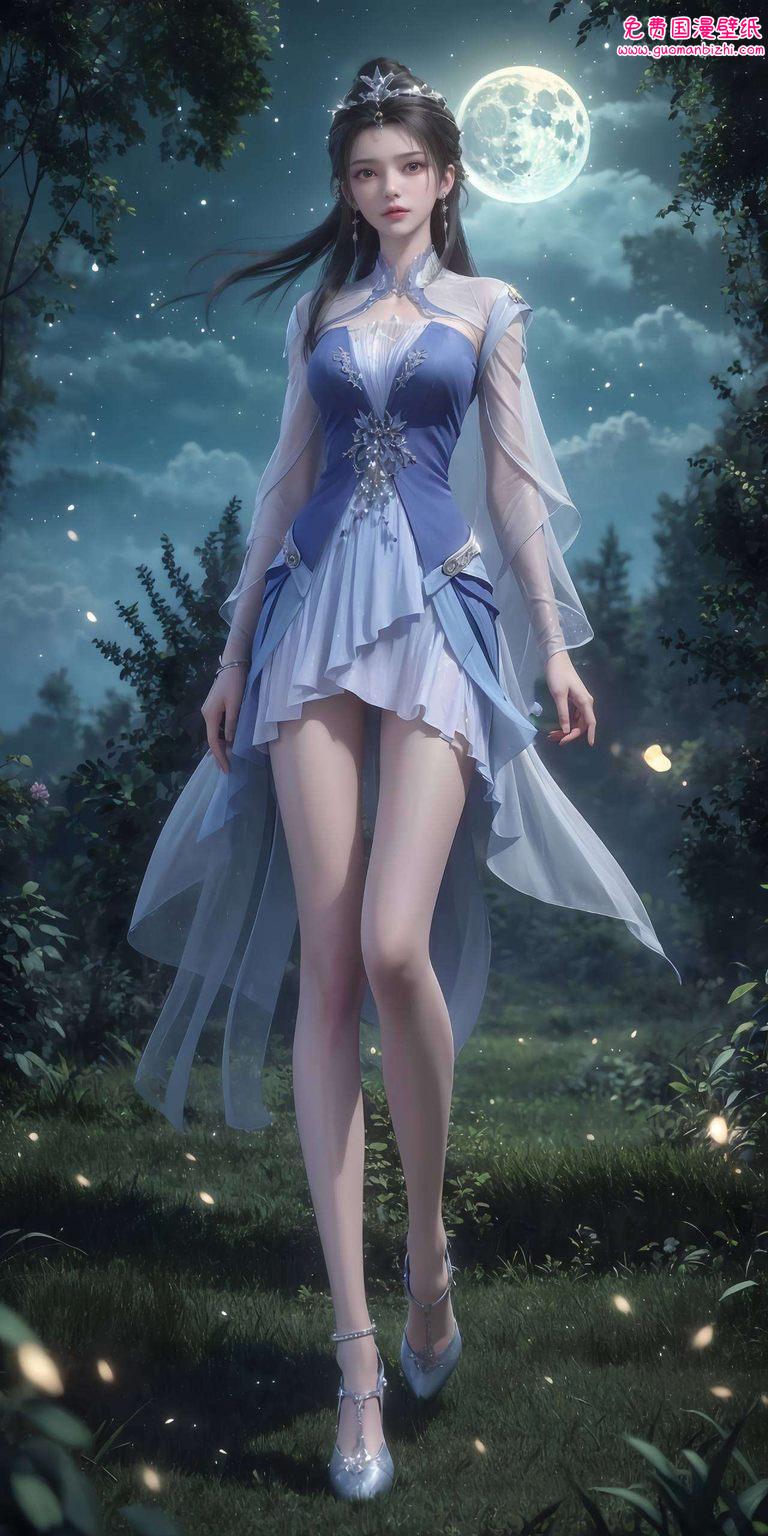 诛仙壁纸：李慕婉王林—AI生成壁纸，精细刻画角色，平板锁屏专用