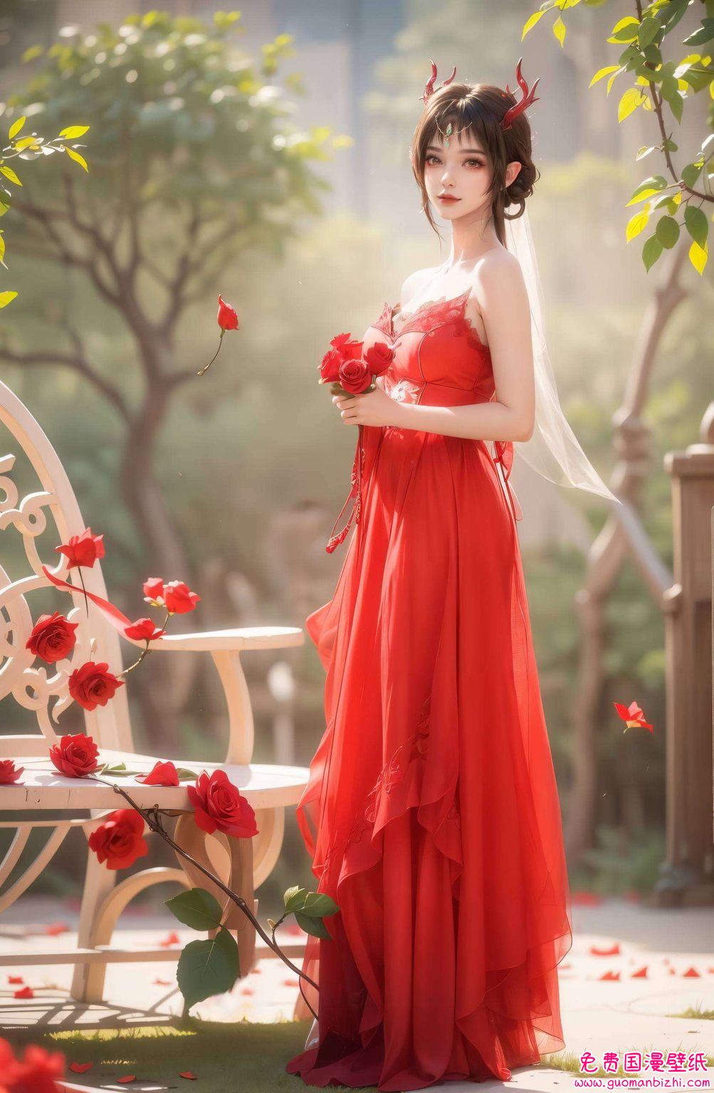 君有云奈落：AI生成动漫壁纸，安卓宽屏壁纸集锦