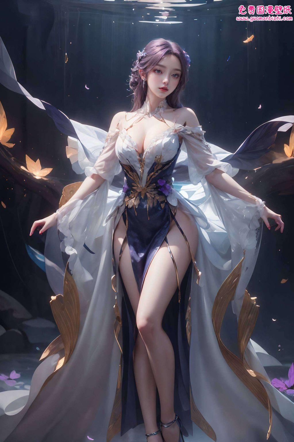 AI壁纸AIGC免费壁纸包——ipad古风漫画云曦高清4k壁纸精选