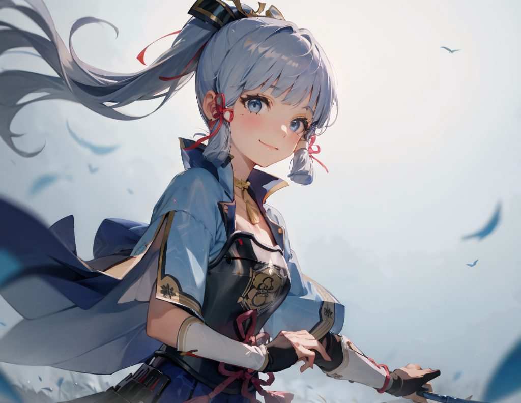 k高清动漫壁纸：神里凌华