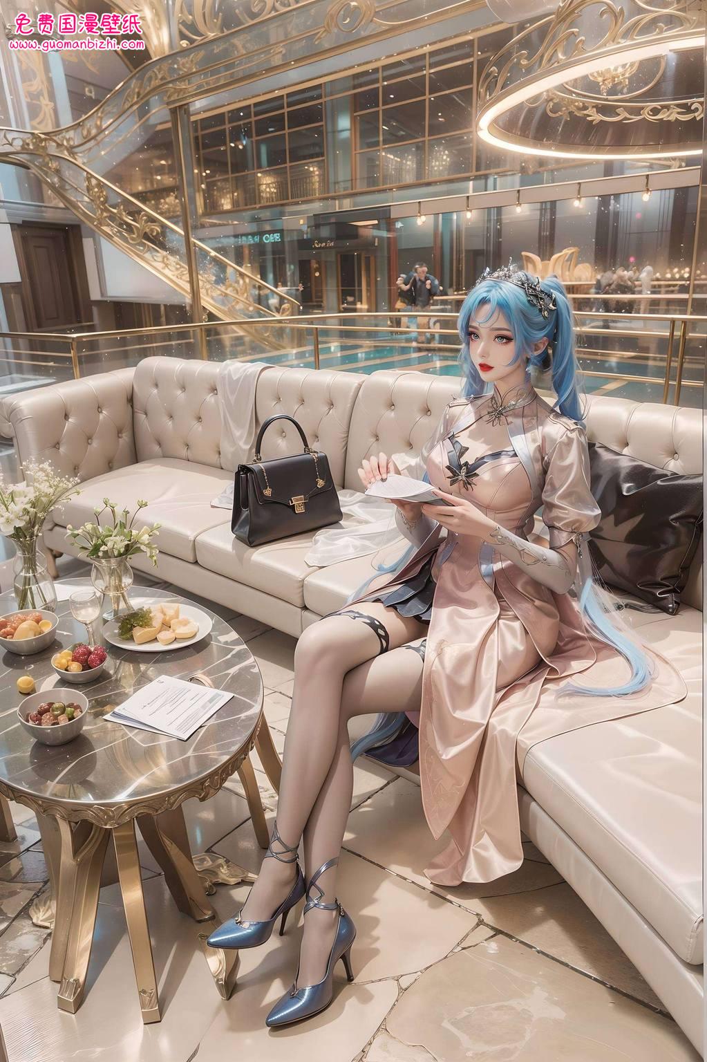 唐舞桐章节：AI角色壁纸，精细描绘，苹果桌面背景精选集