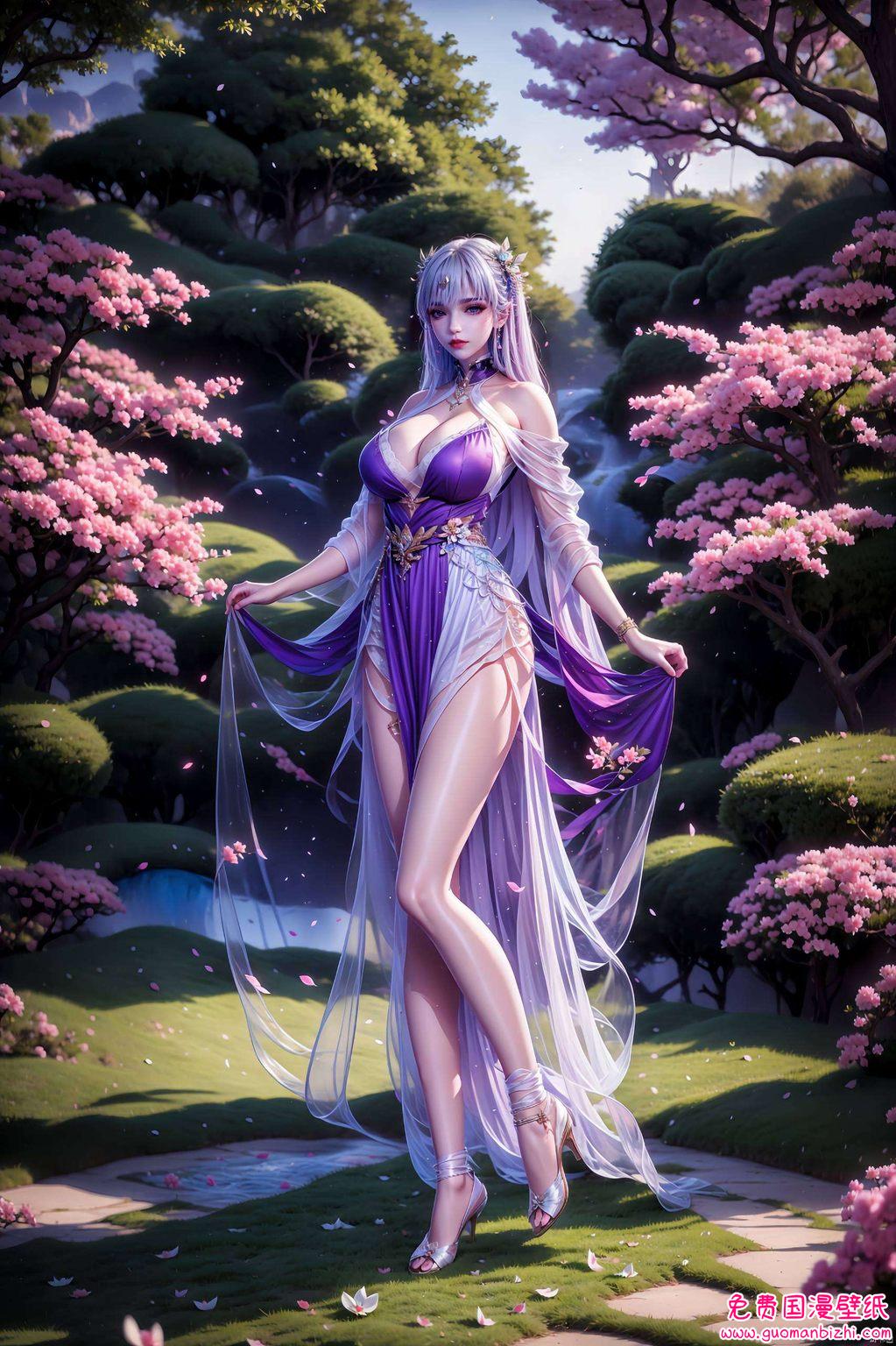 圣采儿AI图片壁纸集，游戏与PC潮图壁纸的霸气呈现