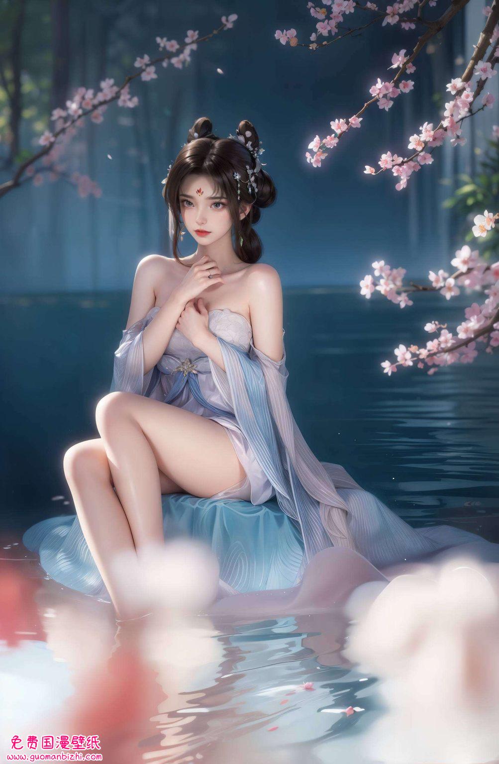 AI素材AIGC动漫壁纸:仙逆程灵原画,PC粉色风情展现 AI素材AIGC动漫壁纸:仙逆程灵原画,PC粉色风情展现