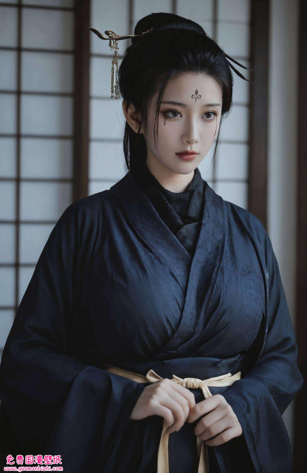 黑神话悟空四妹2K电脑横屏壁纸：超清晰免费壁纸分享，苹果设备专用