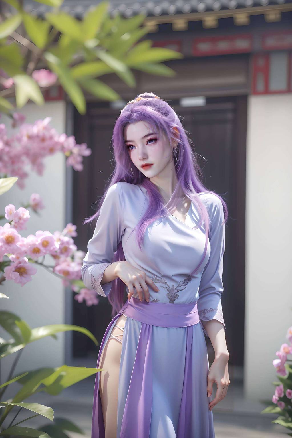 师兄啊师兄云霄壁纸：AI图片模型动漫集成，苹果墙纸环绕梦幻