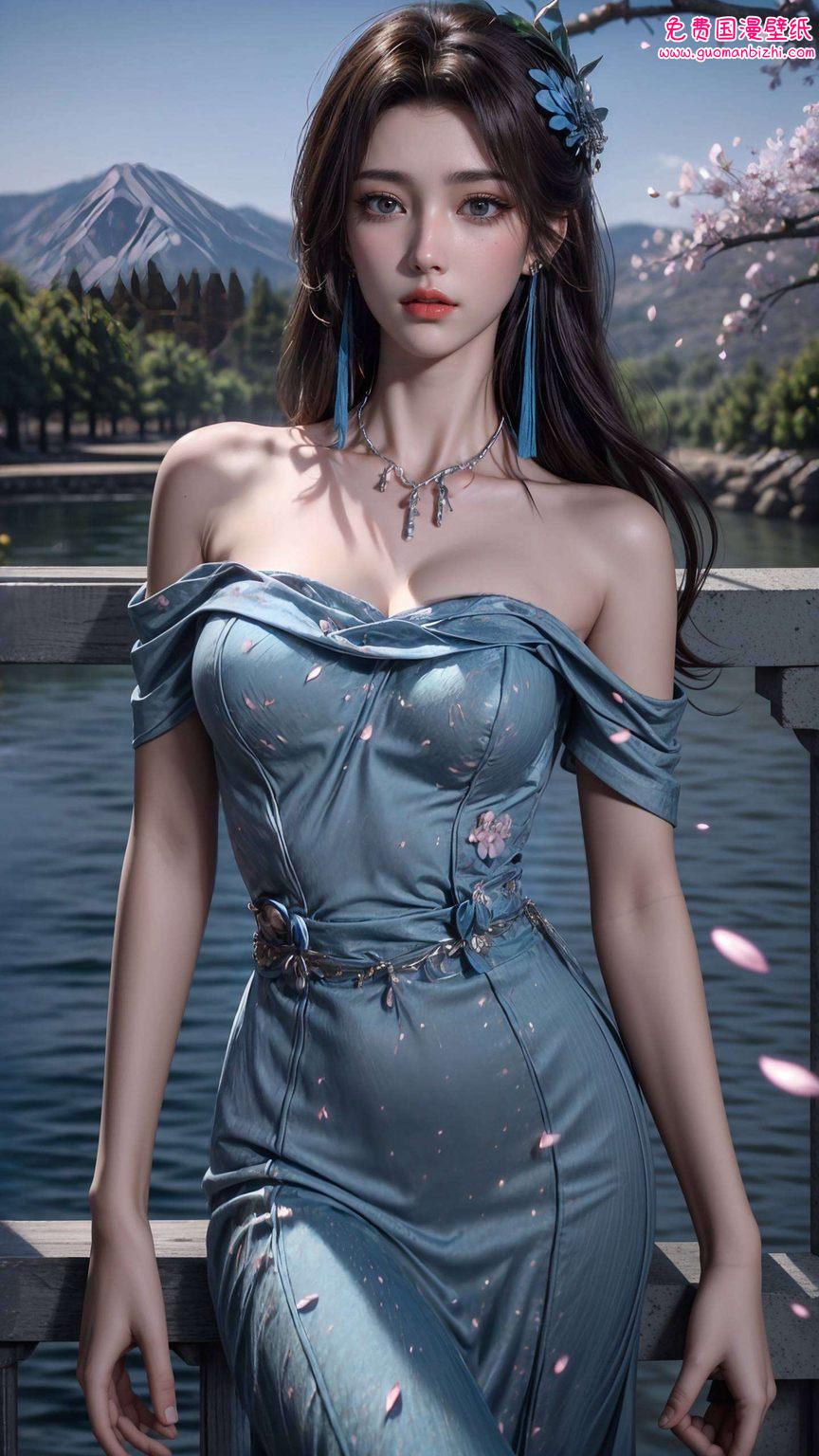 云韵全身动漫，女生壁纸免费包，苹果背景图片盛宴