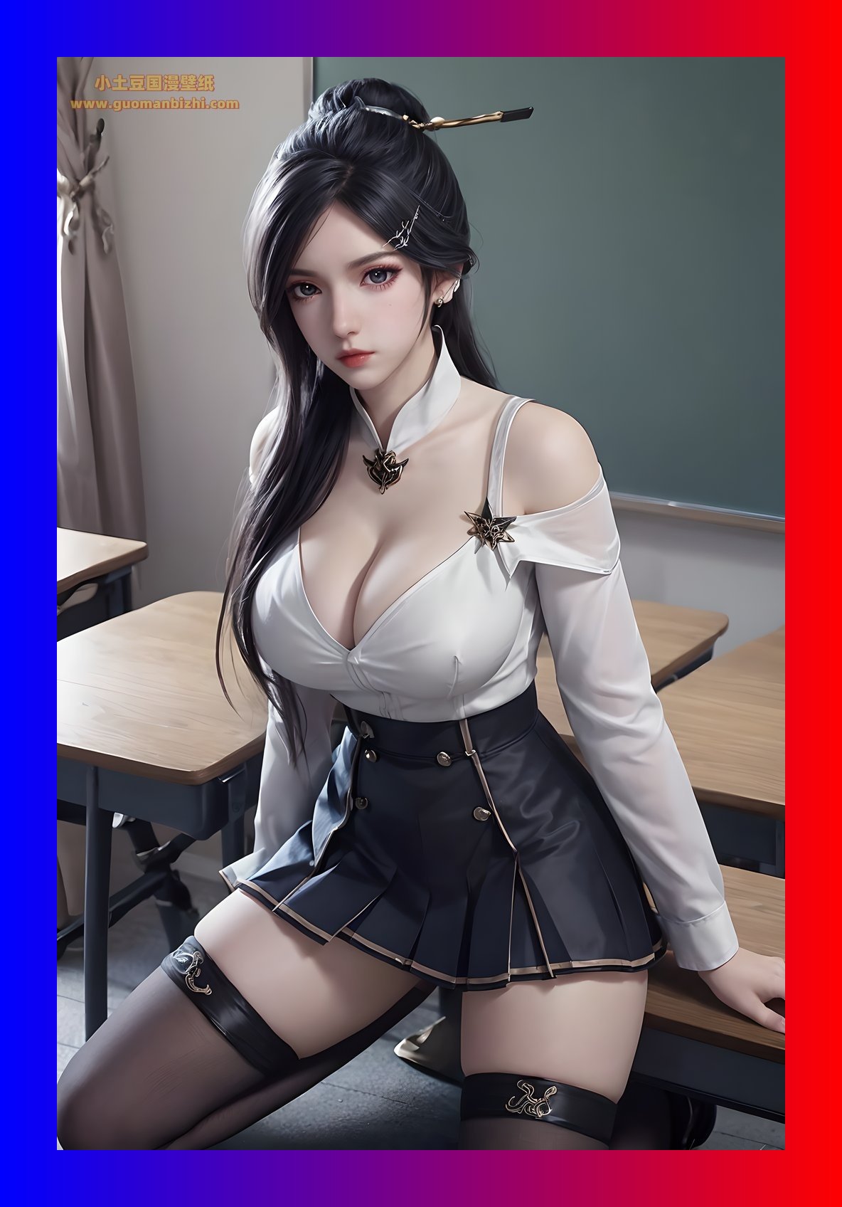 最新ai绘画绝世唐门周漪高质量6k打包下载