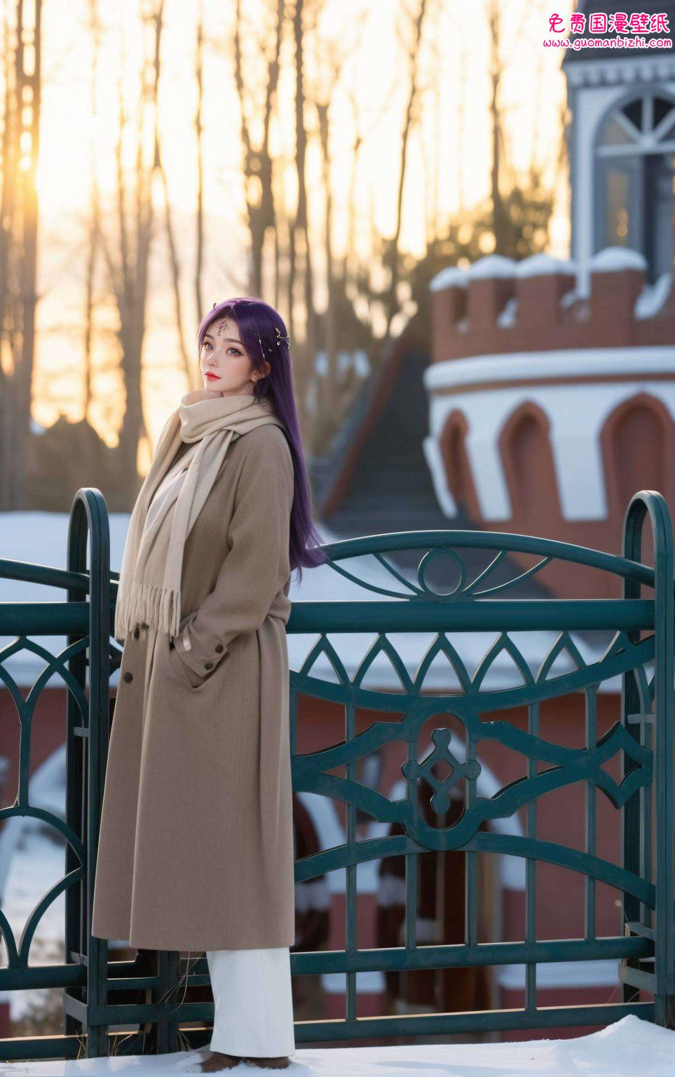 云曦唯美，AI绘画壁纸集——免费壁纸秀，PC简洁壁纸精选