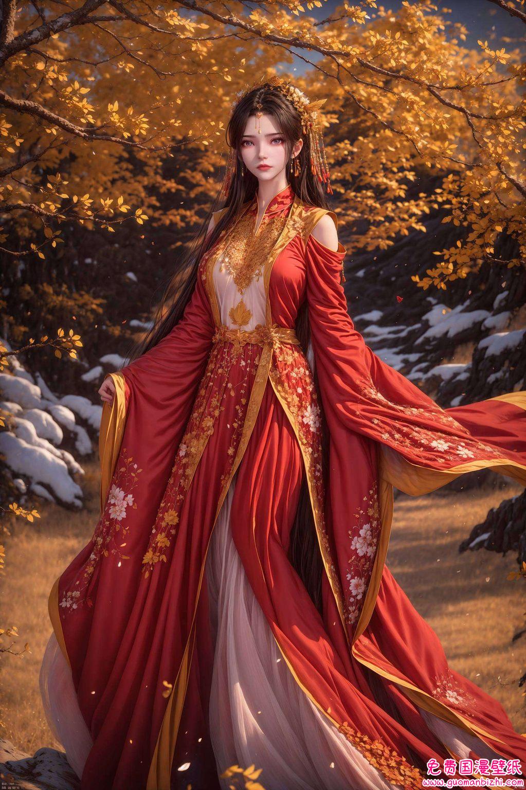 王林李慕婉精选：AI绘画壁纸，免费下载，打造手机桌面新视觉