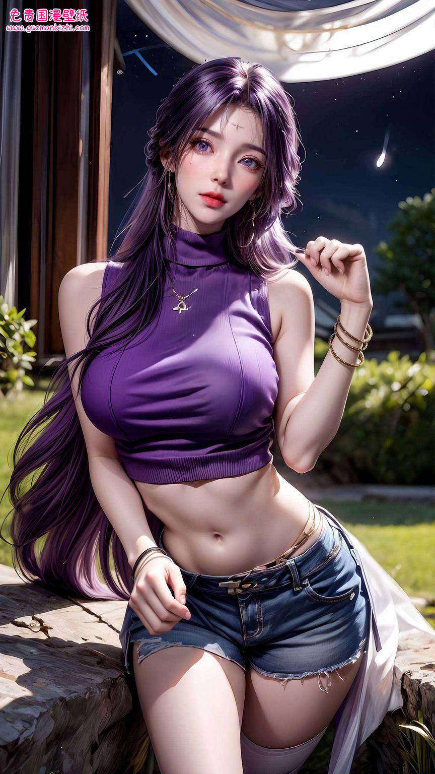 AI生成壁纸集：壁纸护眼，云曦动画4K壁纸，点亮手机新视界