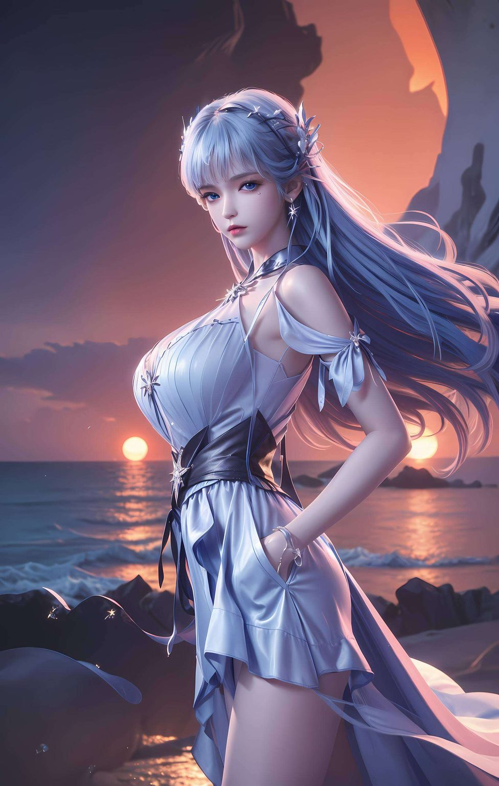 AI创作动漫壁纸集——古香古色圣采儿妈妈Win10动态壁纸 AI创作动漫壁纸集——古香古色圣采儿妈妈Win10动态壁纸