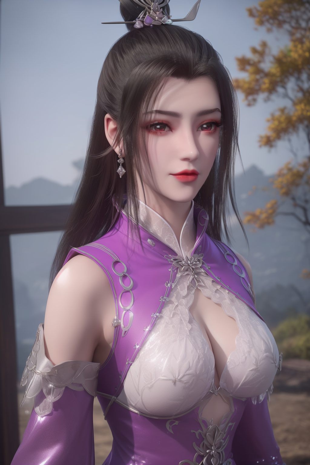 仙逆柳眉高清壁纸头像图片——AI创作动漫壁纸，Win10专属桌面装饰图精选