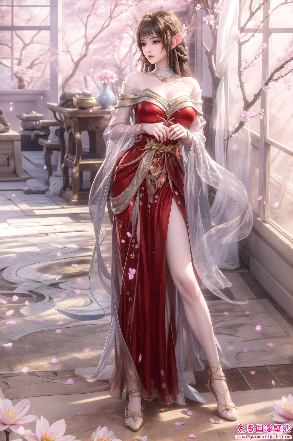 AI壁纸集锦：手机古风漫画壁纸，高清免费壁纸大合集云落超清