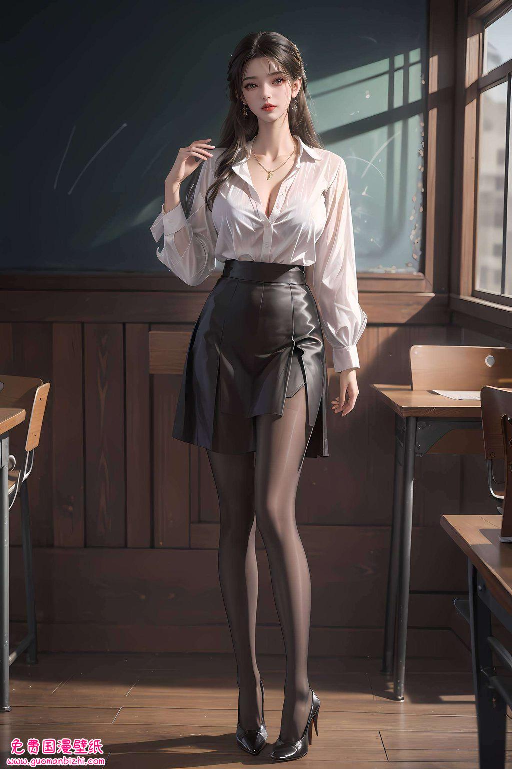 仙逆高清壁纸集：李慕婉风采，AI图例壁纸，完美像素，苹果粉色浪漫