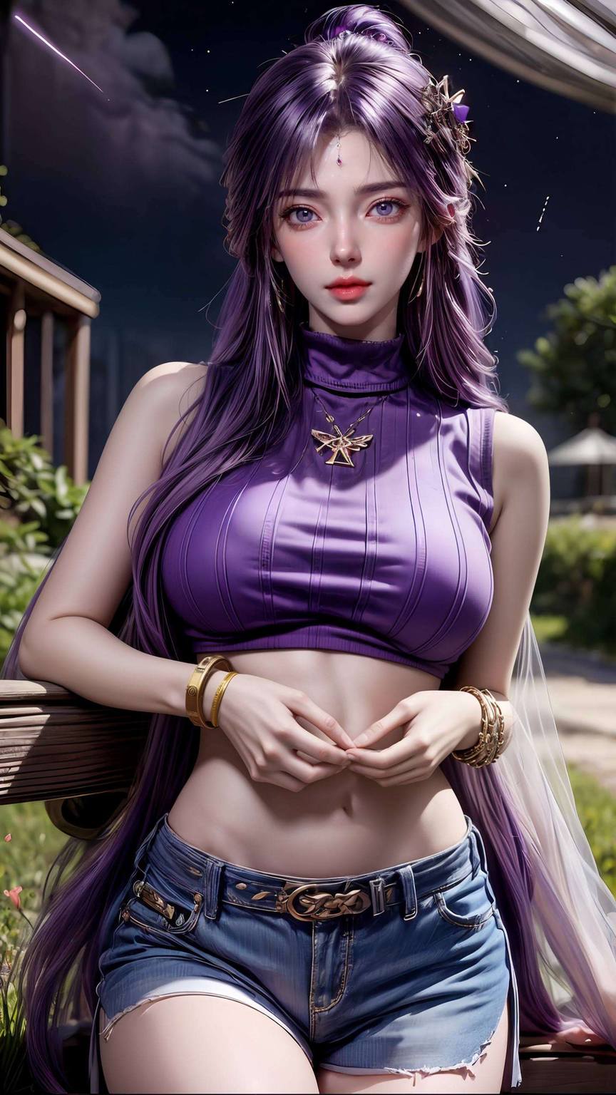 荒和云曦的动态壁纸：AI创造护眼壁纸，iPad粉色版