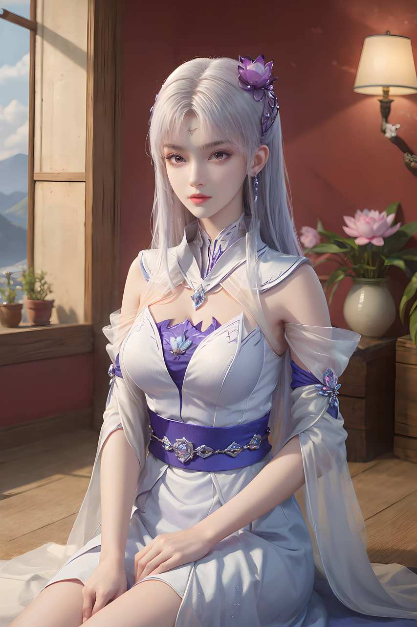 ai高清壁纸:小医仙ai发色素材分享