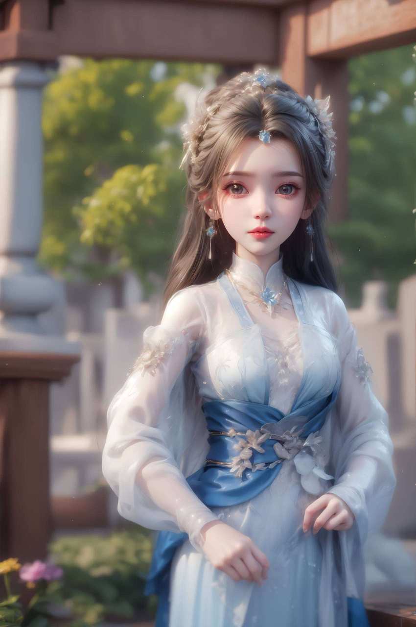 精选游戏壁纸平板艺术壁纸：李慕婉美图壁纸