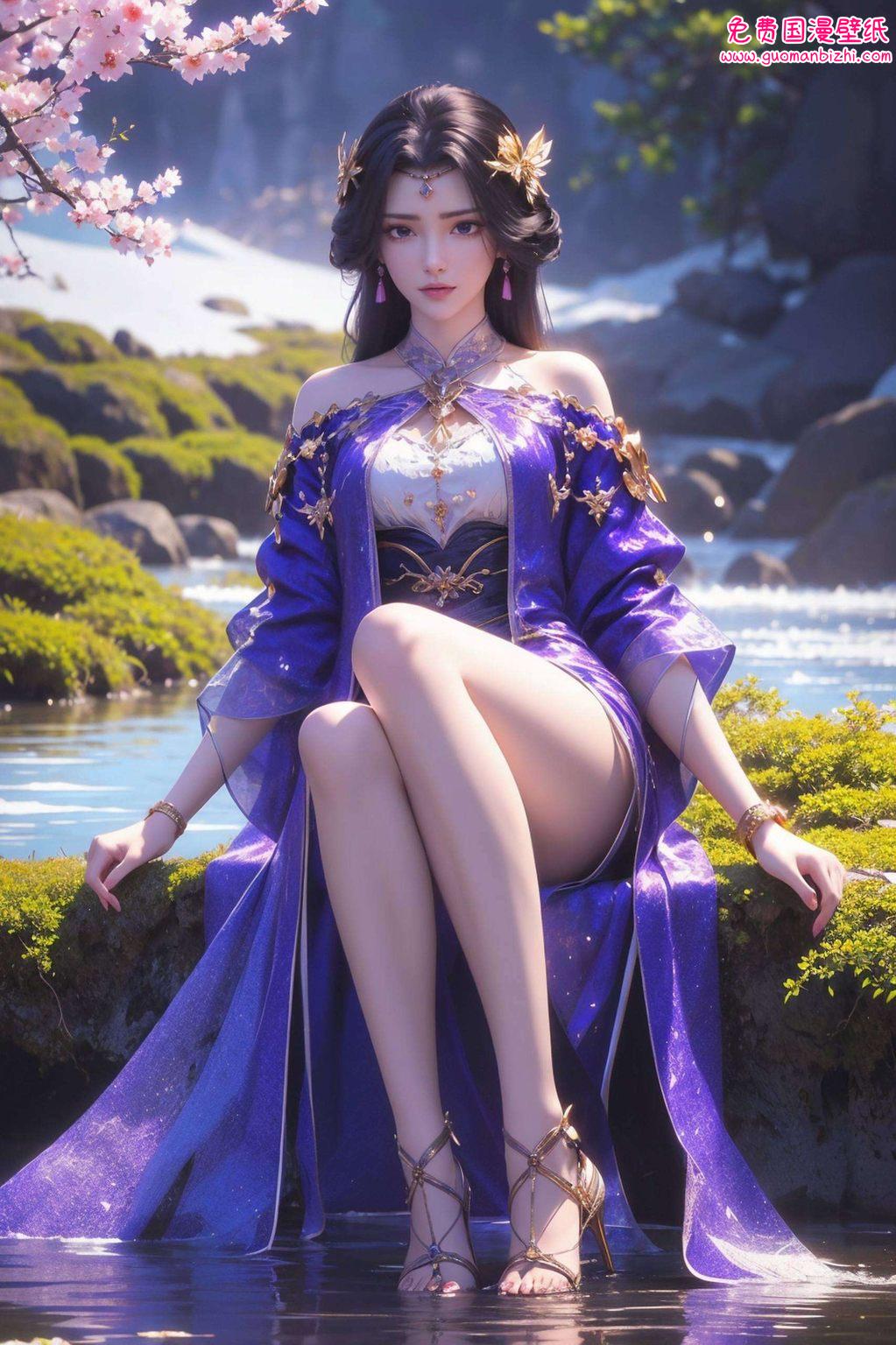 AI创作云曦全屏动态壁纸集：免费壁纸包，平板1920×1080精选