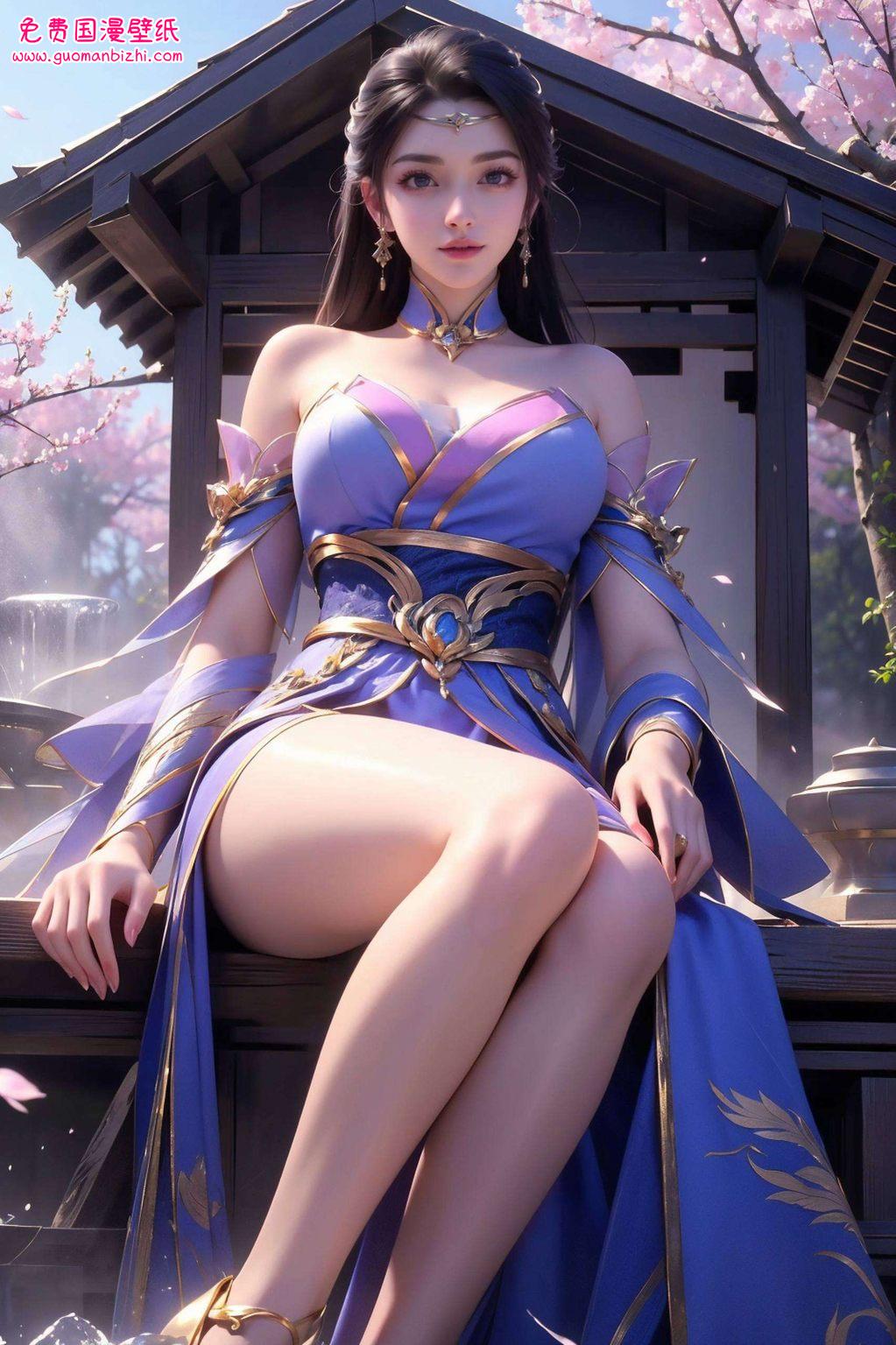 楚灵玉高清伤感壁纸，护眼ipad潮图壁纸，静态中的动态之美。