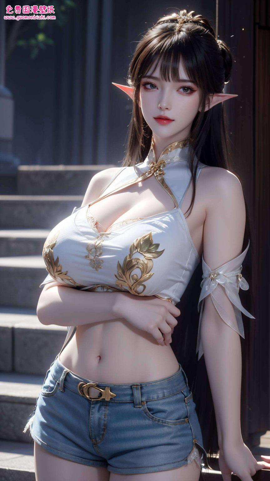 凤清儿动态壁纸图片集——AI素材免费下载，iPhone墙纸精选