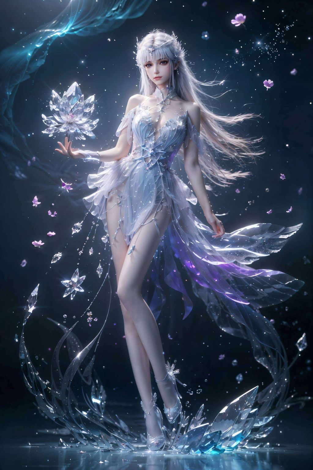 圣采儿动画AI图例护眼壁纸，电脑桌面高清背景精选集