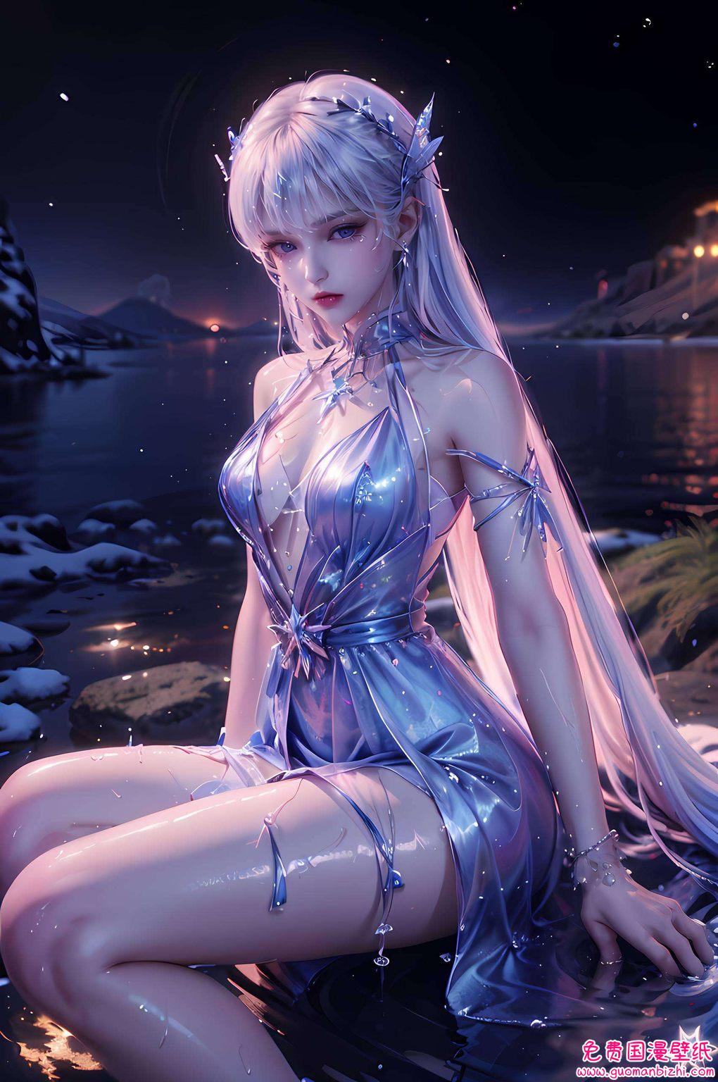 圣采儿的AI图例动漫壁纸头像——安卓宽屏高清壁纸集