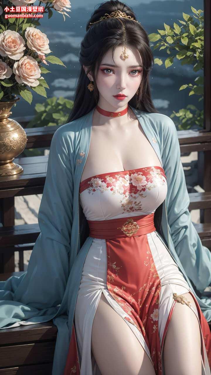 ai国漫壁纸:墨云ai服装素材分享