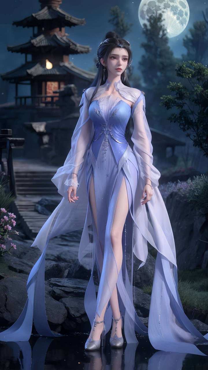 李慕婉凤冠霞帔壁纸精选集