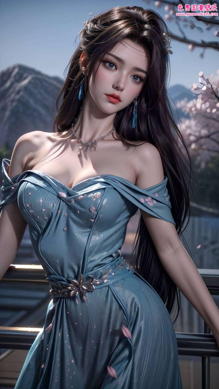 AI动漫人物壁纸集——二次元壁纸安卓横屏精选，云韵背景图之美。