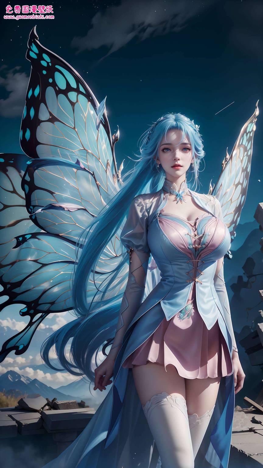 唐舞桐章节：AI角色壁纸，精细描绘，苹果桌面背景精选集