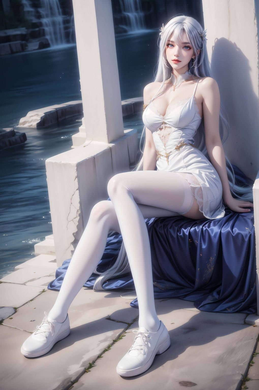 最新圣采儿AI图例二次元安卓艺术壁纸动态展示