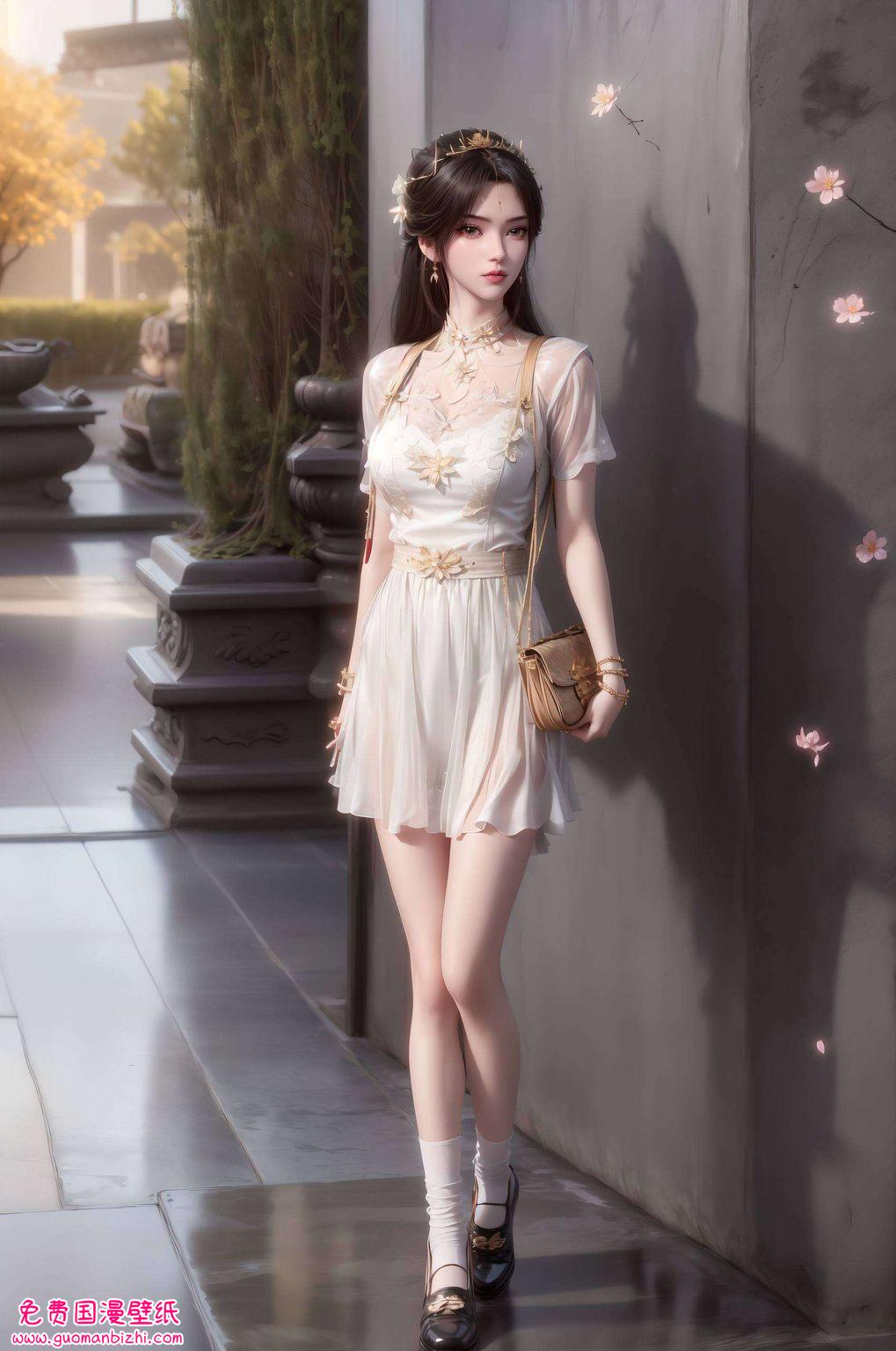 李慕婉最新壁纸高清——AI生成素材精细，角色_ipad桌面必备