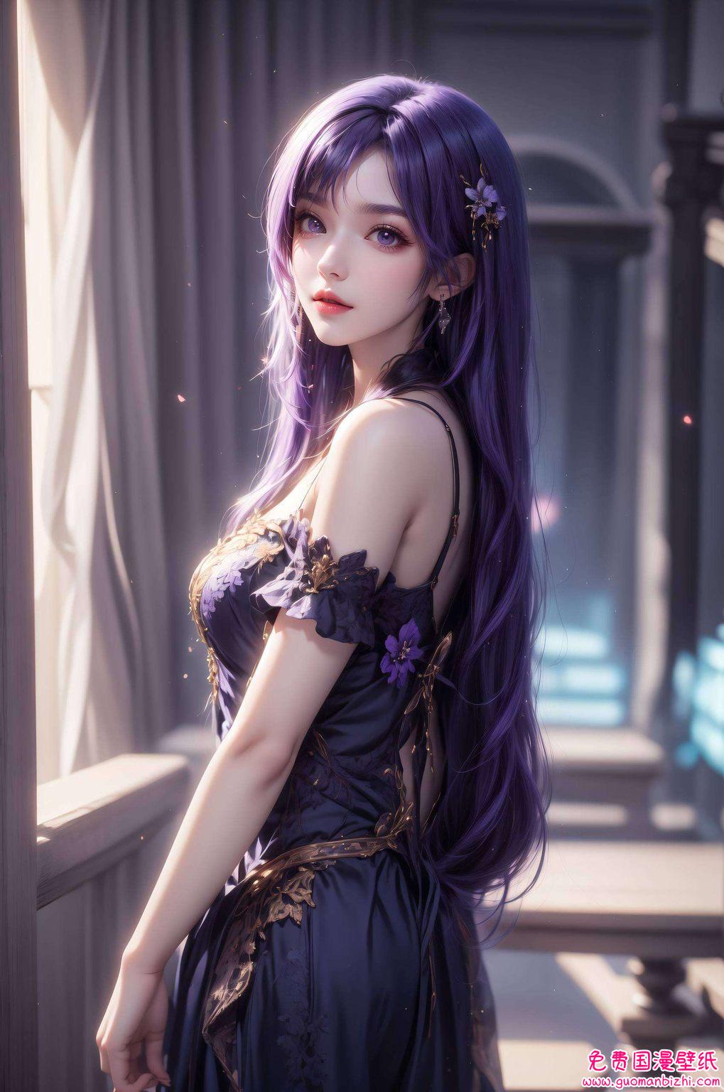 AI生成圣采儿清凉壁纸，免费壁纸包，平板炫彩壁纸集锦