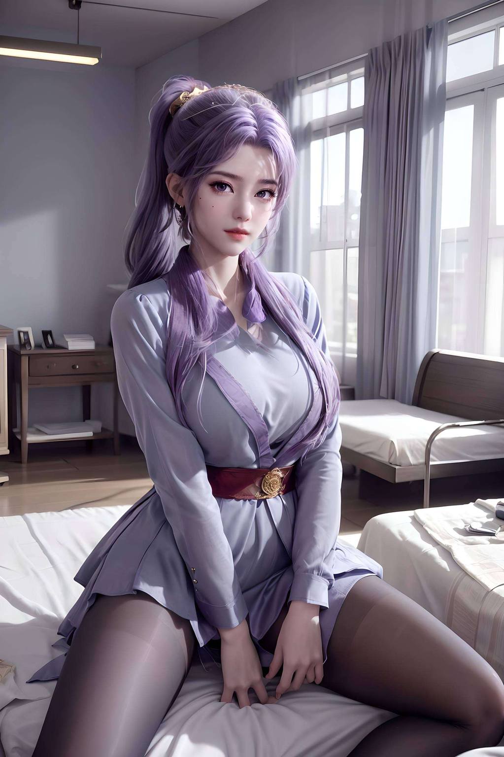 师兄啊师兄云霄望月——AI生成动漫壁纸，手机桌面图片盛宴