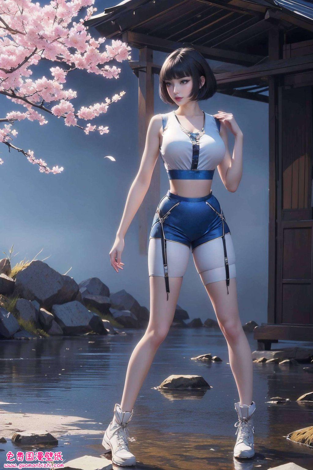 AIGC极简壁纸平板1920×1080——吞噬星空姬青超清壁纸集