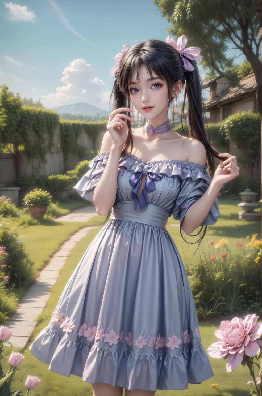 ai绘画素材:碧瑶来了来了，她太会了