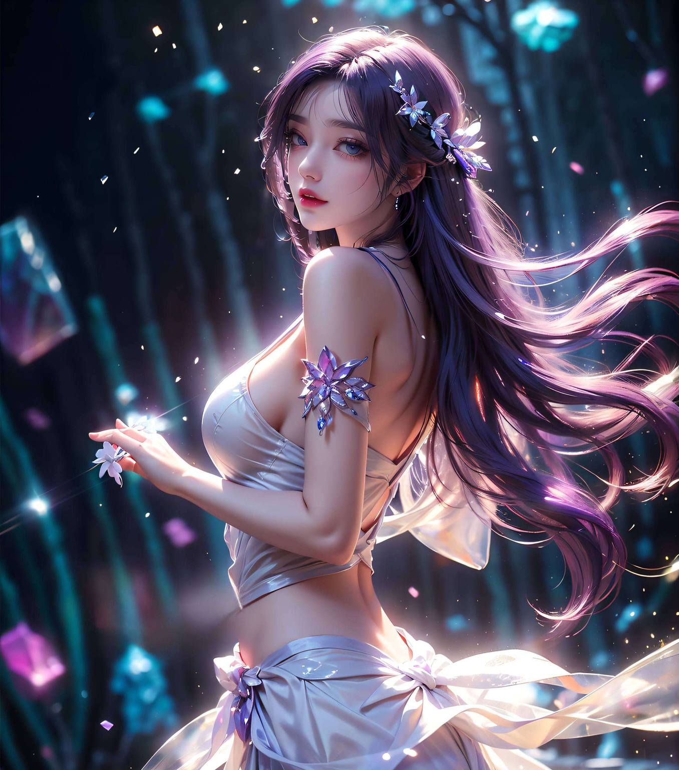 云曦壁纸4k拼图——AI动漫人物壁纸，免费分享，iPhone桌面主题精选