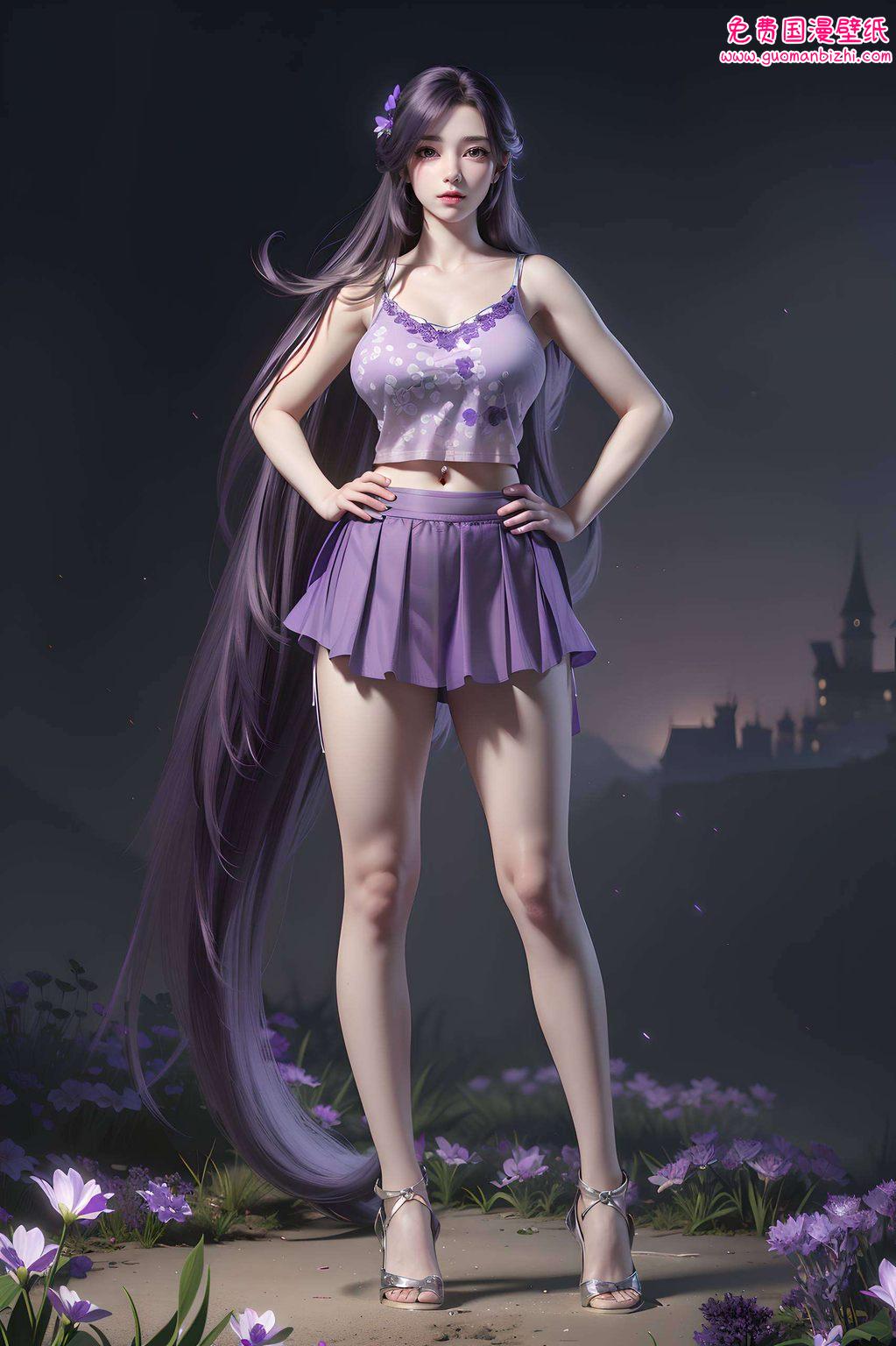 云曦正脸新建模——AI范例·护眼壁纸·平板宽屏壁纸集