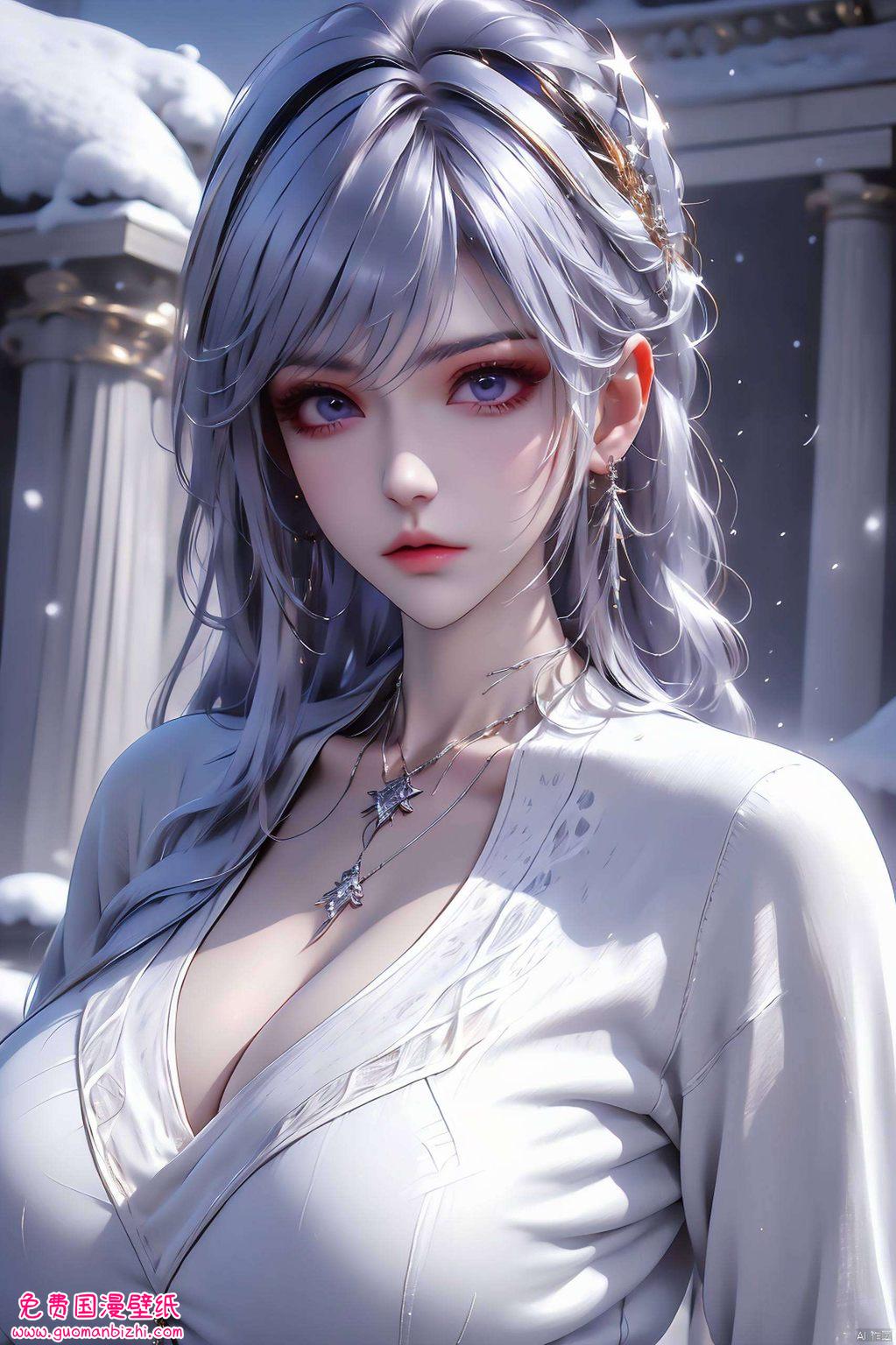 圣采儿白发AI图片素材:免费壁纸包,iPhone专属ins风格 圣采儿白发AI图片素材:免费壁纸包,iPhone专属ins风格