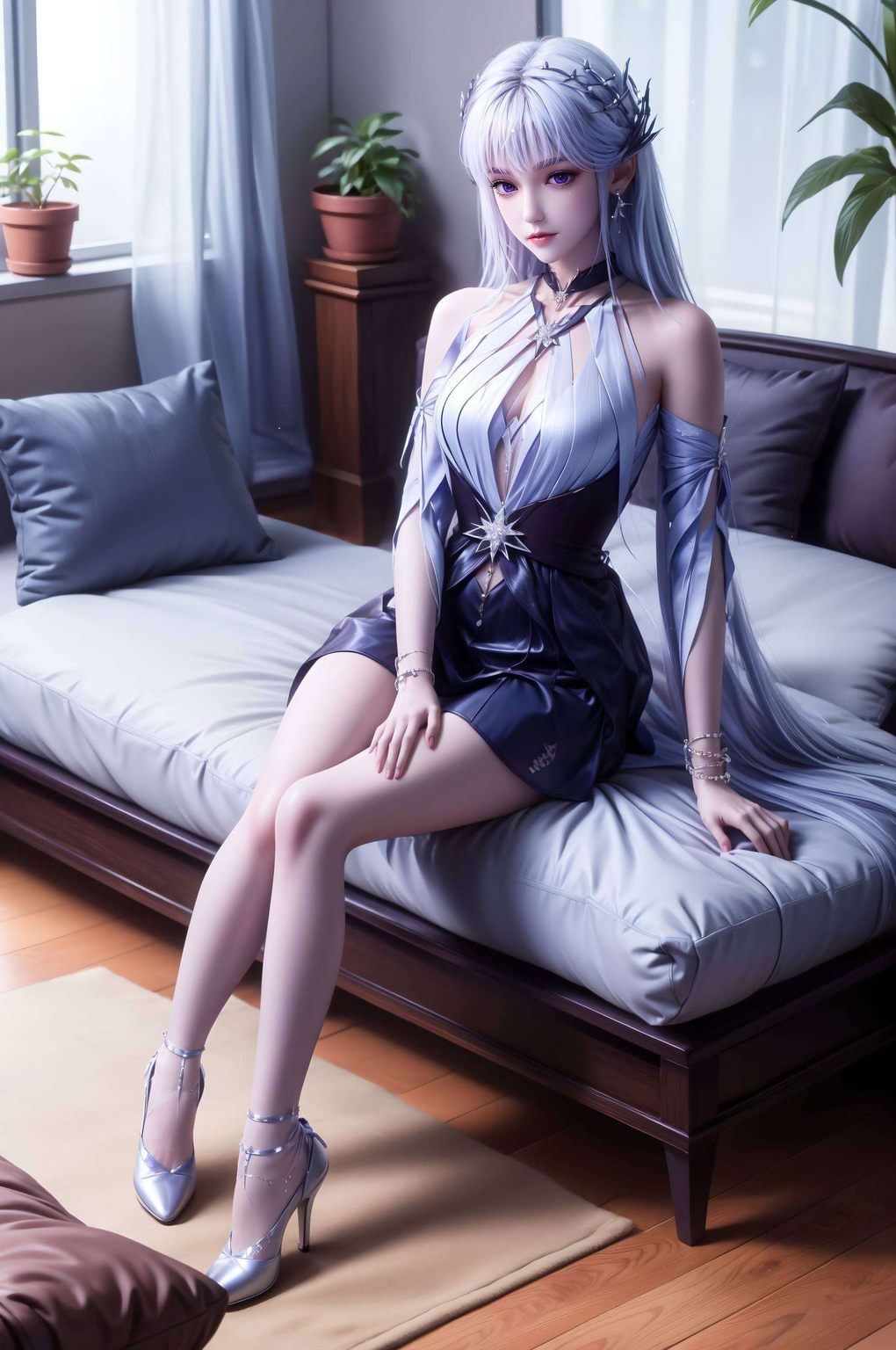 超好看完美像素iPhone背景图片：圣采儿恢复眼睛壁纸集