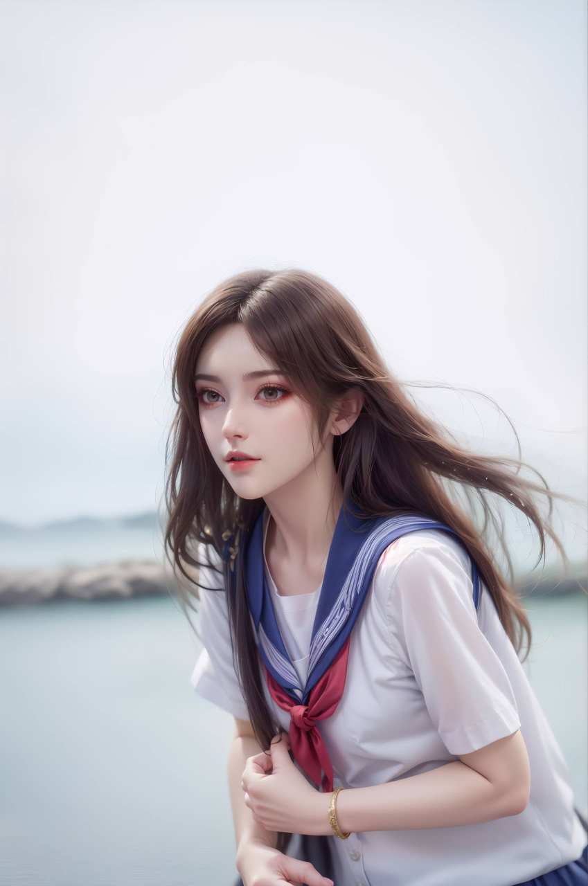 ai高清壁纸:柳菲到位了，来捏馒头