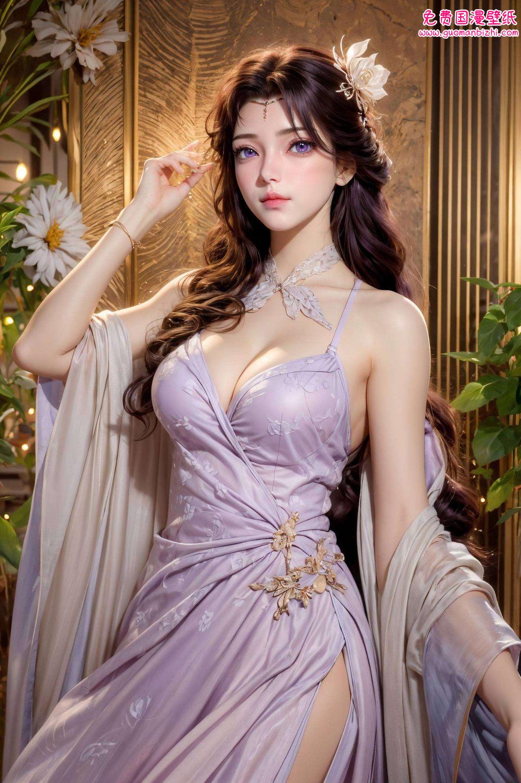 动态壁纸云曦美女动漫——AI范例壁纸，免费分享，打造手机桌面背景盛宴