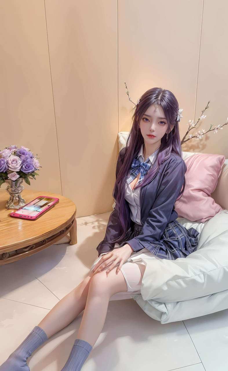 荒与云曦：护眼壁纸精细角色PC桌面壁纸