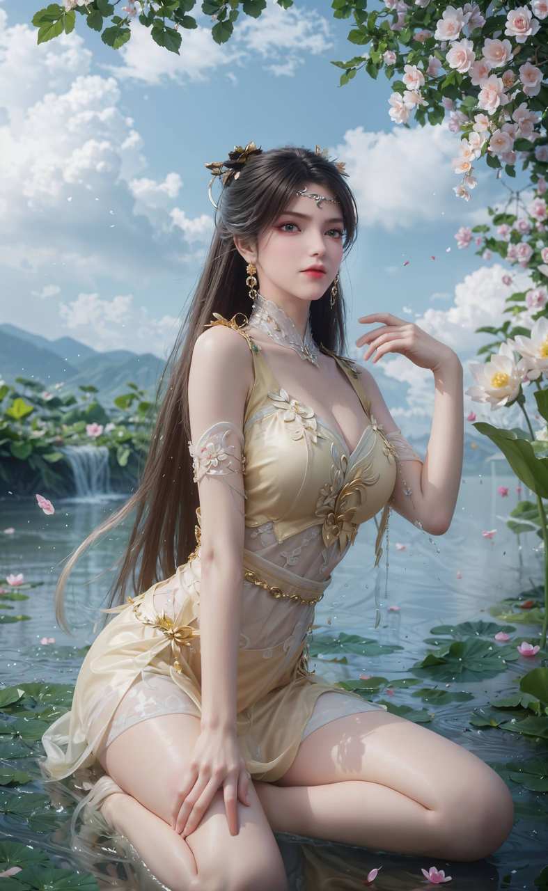 4k高清ai壁纸:诛仙 壁纸风格:金瓶儿 4k高清ai壁纸:诛仙 壁纸风格:金瓶儿