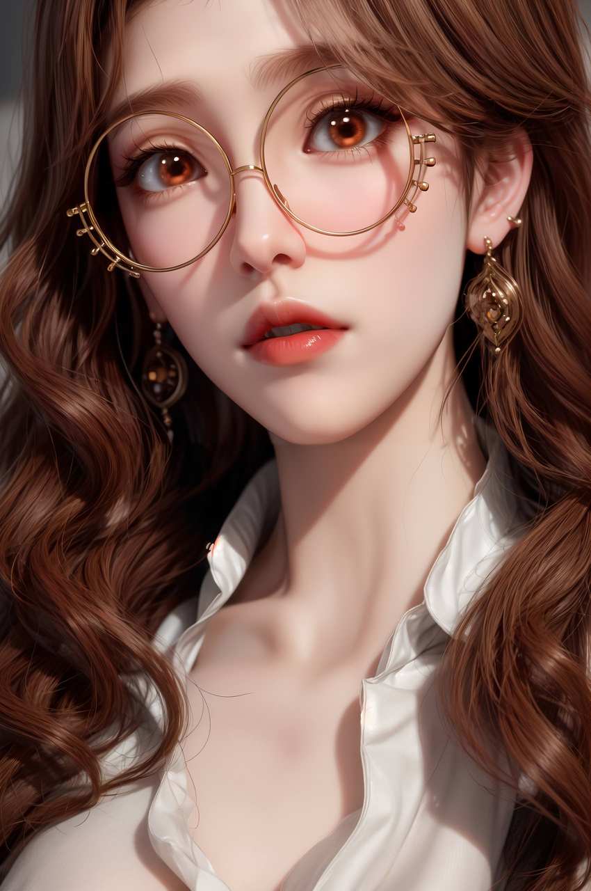 ai电脑壁纸:【AI橘子姐】高清精选壁纸